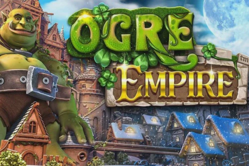 Capa do slot Ogre Empire com castelo encantado